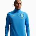 Pánska futbalová mikina Nike Brazil Strike light photo blue/light menta/midwest gold 4