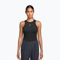 Dámske tričko Nike One Fitted Dri-Fit Cropped Tank thunder black/white
