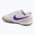 Detské futbalové kopačky Nike Tiempo Streetgato Jr white/pink blast/racer blue 3