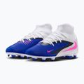 Detské futbalové kopačky Nike Phantom 6 High Club FG/MG racer blue/white/pink blast 10