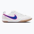 Detské futbalové kopačky Nike Tiempo Streetgato Jr white/pink blast/racer blue