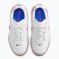 Detské futbalové kopačky Nike Tiempo Streetgato Jr white/pink blast/racer blue 6