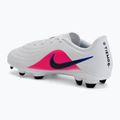 Detské futbalové kopačky Nike Tiempo Maestro Club Jr FG/MG white/racer blue/pink blast/black 3