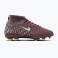 Detské kopačky Nike Mercurial Superfly 10 Club "Kylian Mbappé" Jr FG/MG plum eclipse/metallic silver