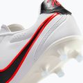 Pánske futbalové kopačky Nike Tiempo Ligera Pro FG white/bright crimson/black 9