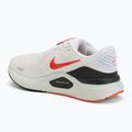 Pánske bežecké topánky Nike Structure 26 white/medium ash/bright crimson 3