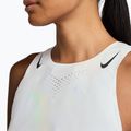 Dámske bežecké tielko Nike AeroSwift Dri-Fit ADV Cropped Tank Top off white/black 3