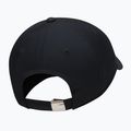 Šiltovka Nike Dri-Fit Club Unstructured Metal Swoosh 2026 black/metallic silver 2
