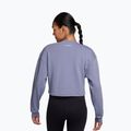 Dámska tréningová mikina Nike Pro Dri-Fit Crew Neck iron purple/metallic silver/white 2