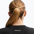 Dámska tréningová mikina Nike Pro Dri-Fit Crew Neck black/metallic silver/white 4