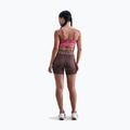 Dámske šortky Nike Pro Sculpt High Waisted 5" Biker tattoo/burgundy crush/white 3