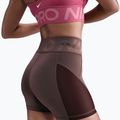 Dámske šortky Nike Pro Sculpt High Waisted 5" Biker tattoo/burgundy crush/white 5