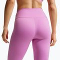 Dámske legíny Nike One Seamless Front High-Waisted light magenta/white 4