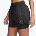 Dámske šortky Nike One Dri-Fit High-Waisted 3" 2In1 black/white 3