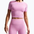Dámske šortky Nike Zenvy High Waisted Biker 5" light magenta/white 5