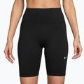 Dámske šortky Nike One High-Waisted Biker 8" black/white