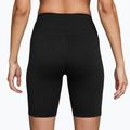Dámske šortky Nike One High-Waisted Biker 8" black/white 2