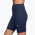 Dámske šortky Nike One High-Waisted Biker 8" midnight navy/white 3