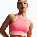 Fitness podprsenka Nike One Medium Support Sea coral/bleached coral/white 5