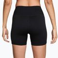 Dámske šortky Nike One High-Waisted Biker 5" black/white 2