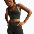 Dámske šortky Nike Pro Seamless High-Waisted Biker 5" dark smoke grey 4