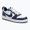 Detské topánky Nike Court Borough Low Next Bloom white/white/midnight navy