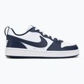 Detské topánky Nike Court Borough Low Next Bloom white/white/midnight navy 2