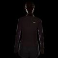 Dámske bežecké tričko s dlhým rukávom Nike Tempo Swoosh Run Dri-Fit 1/4-Zip pink foam/white 4