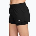 Dámske bežecké šortky Nike One Dri-FIT 2IN1 black/white 3