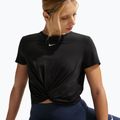 Dámske tričko Nike One Classic Twist Dri-Fit black/white 4