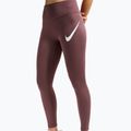 Dámske bežecké legíny Nike Tempo Swoosh Run High-Waisted 7/8 tattoo/white
