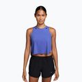 Dámske bežecké tielko Nike AeroSwift Dri-Fit ADV Cropped Tank Top off sapphire/black