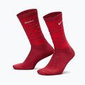 Ponožky Nike Everyday Plus Cushioned Crew team crimson/metallic silver