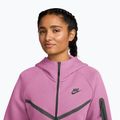 Dámska mikina  Nike Sportswear Tech Fleece Windrunner light magenta/black 3