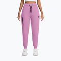 Dámske nohavice Nike Sportswear Tech Fleece Mid-Rise light magenta/black