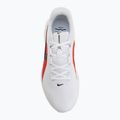 Pánske bežecké topánky Nike Downshifter 14 white/summit white/bright crimson/black 5