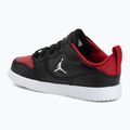 Detská obuv Jordan Court Connect Low black/gym red/white 3