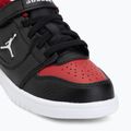 Detská obuv Jordan Court Connect Low black/gym red/white 7