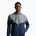 Pánska bežecká bunda Nike Impossibly Light Windrunner smoke grey/smoke grey/midnight navy