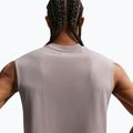 Pánske tréningové tričko Nike Athletic Club Dri-Fit light violet ore/light violet ore 4
