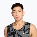 Pánske tréningové tričko Nike Hyverse Dri-Fit TT smoke grey/black/white 3