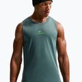 Pánske tréningové tričko Nike Pro Training Dri-Fit mineral slate/green strike 4