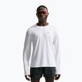 Pánske bežecké tričko longsleeve Nike Miler Dri-Fit UV white