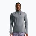 Pánska bežecká mikina Nike Miler Dri-Fit UV 1/2 Zip smoke grey