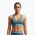 Fitness podprsenka Nike Pro Sculpt Medium Support mineral slate/denim turquoise/white