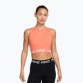 Dámske tréningové tielko Nike Pro Dri-Fit crimson bliss/white