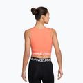 Dámske tréningové tielko Nike Pro Dri-Fit crimson bliss/white 2