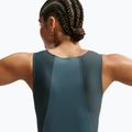 Dámske tréningové tričko Nike Pro Dri-Fit mineral slate/faded spruce/white 5