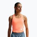 Dámske bežecké tričko Nike Swoosh Run Dri-Fit orange pulse/photon dust/white