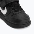 Detské topánky Nike Court Borough Low Recraft black/black/white 7